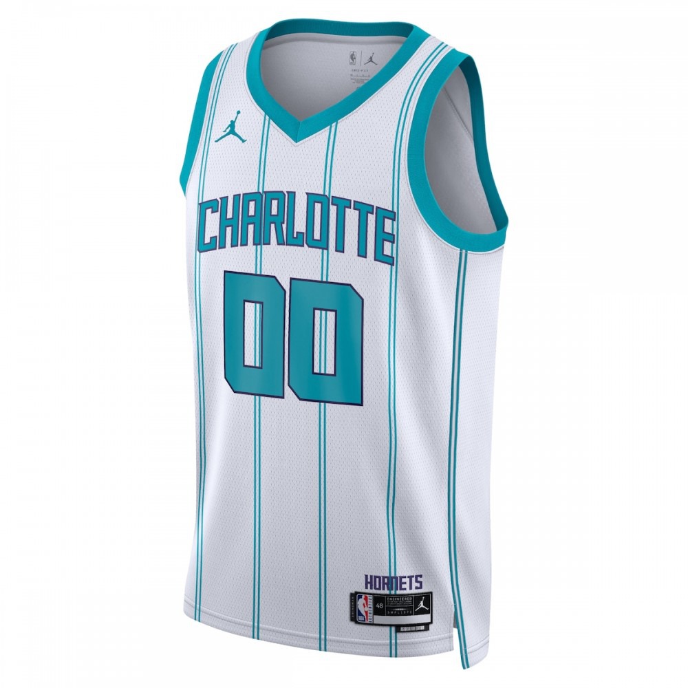 Charlotte Hornets Jordan Brand Unisex 2022/23 Swingman Custom Jersey White - Association Edition-Pro Kit Vault | Brand New 26/27 Sports Jerseys